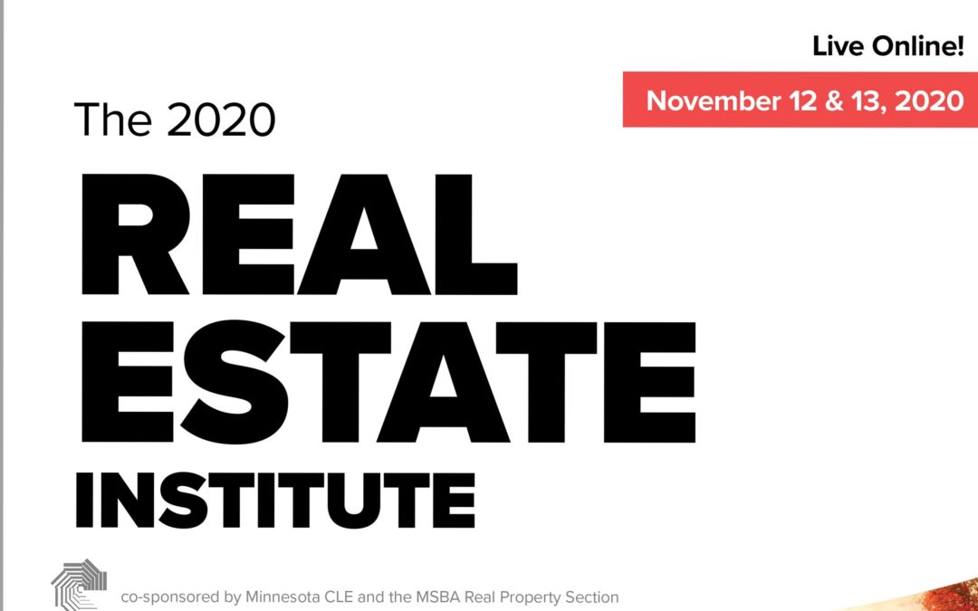 ORW Lawyers to Speak at 2020 Real Estate Institute
